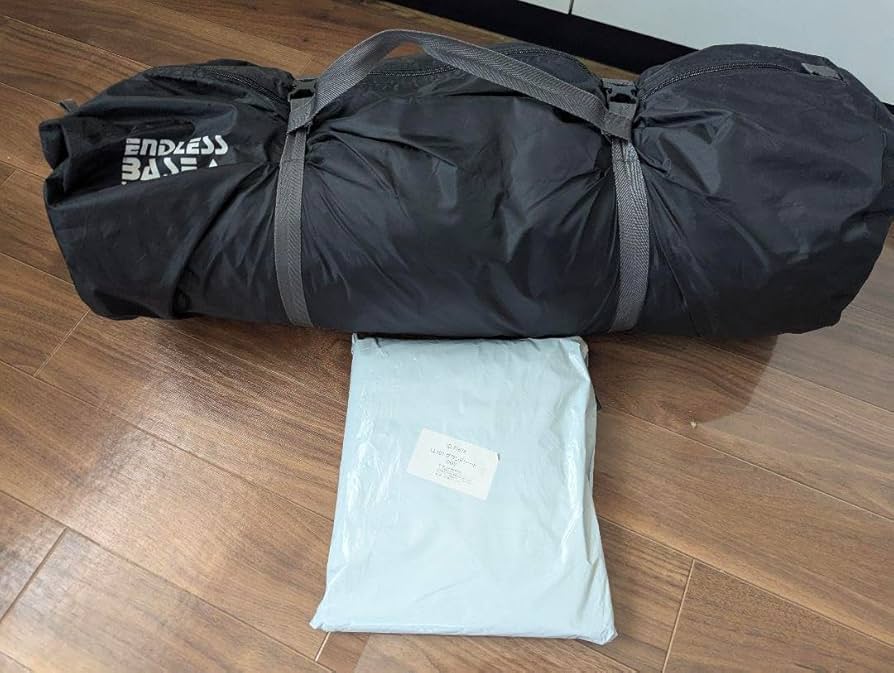 【新品未使用】ユウカズロウテントVer1 ブラック グラウンドシート付初回生産品 新品未使用】ユウカズロウテントVer1 ブラック グラウンドシート